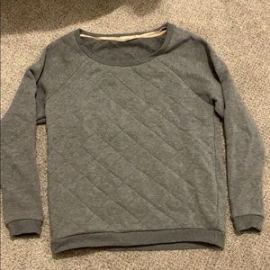 Alternative grey quilted sweater